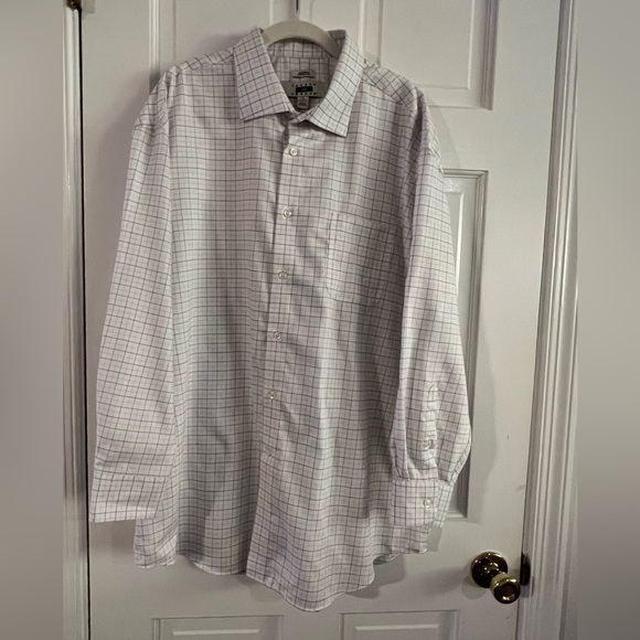 Men’s 16/32/38 long sleeve dress shirt Joseph Abbound. Excellent condition - Picture 6 of 7